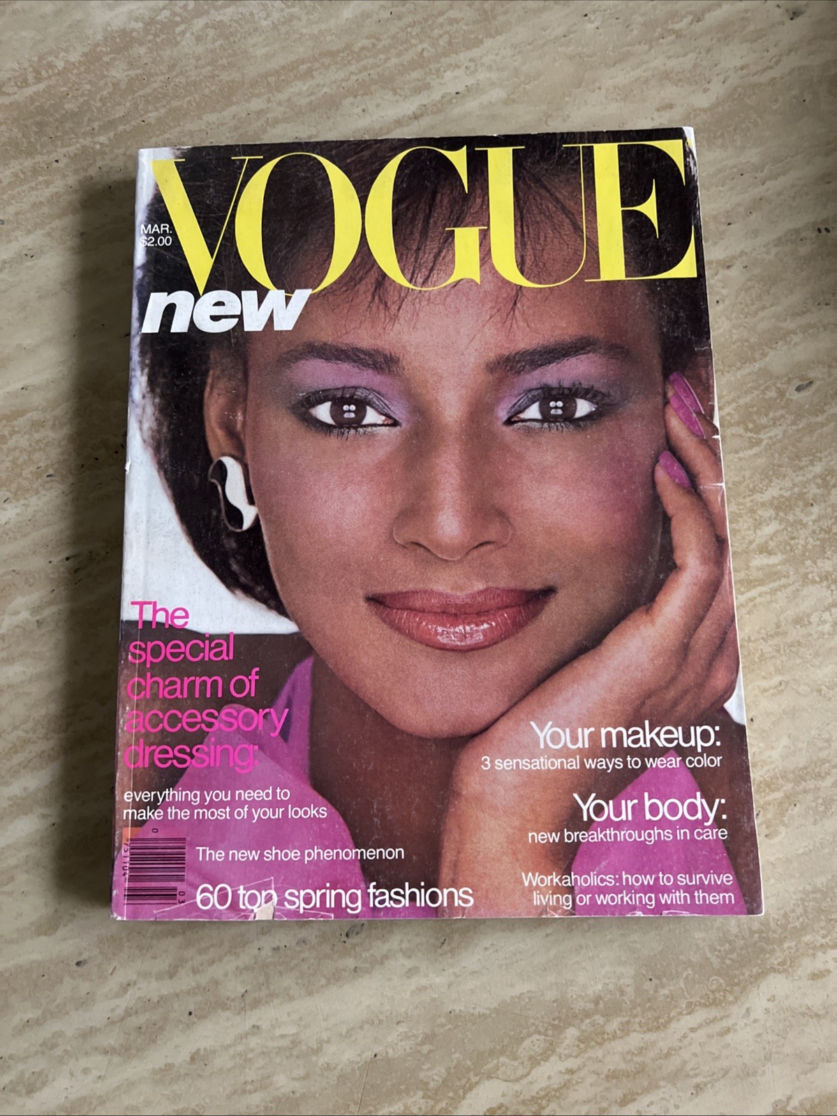 Vogue Magazine March Issue Fashion Women Spring Fashions Makeup Body Care