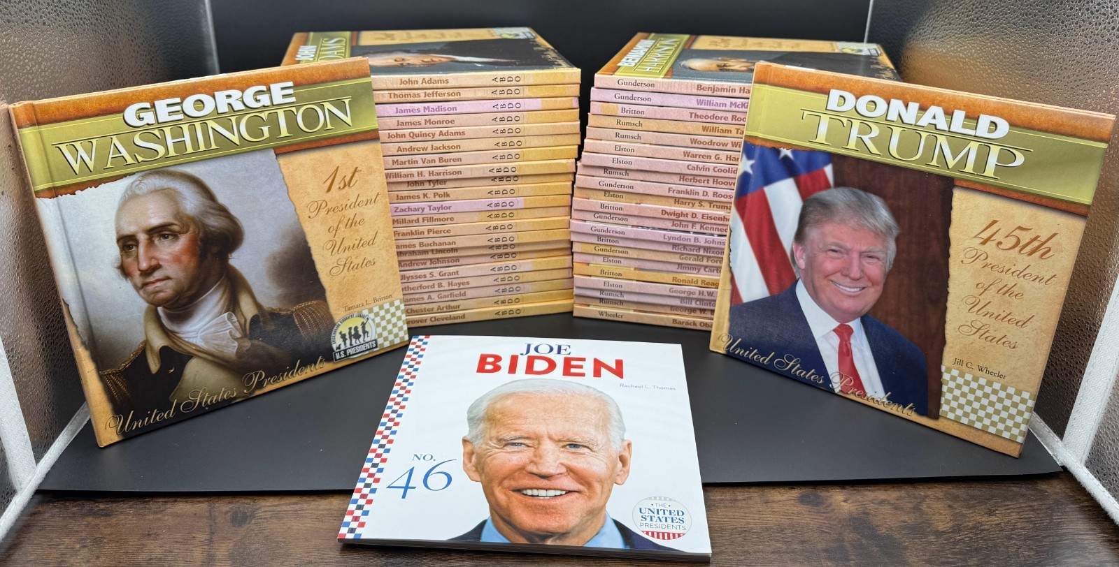 ABDO Checkerboard Biography Library : United States U.S. Presidents Book Set Lot