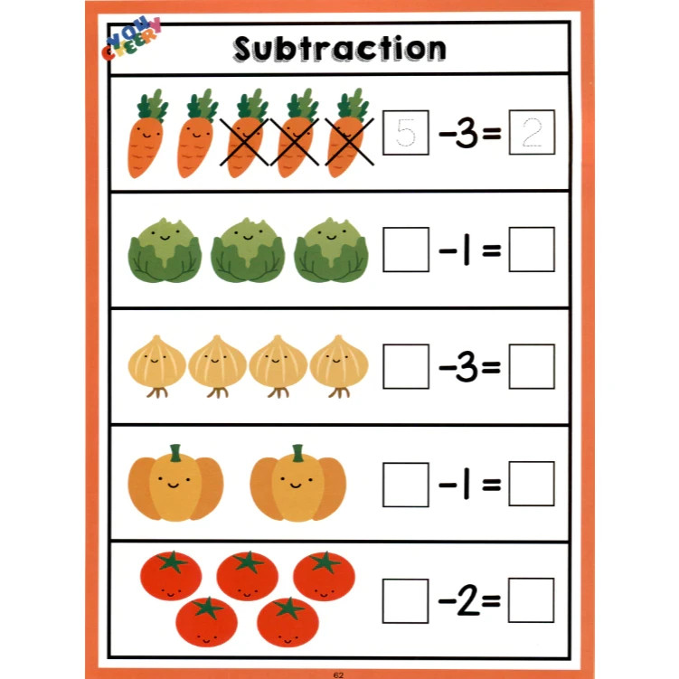 Addition & Subtraction Worksheet for Kids (142 Pages) Numbers within 10