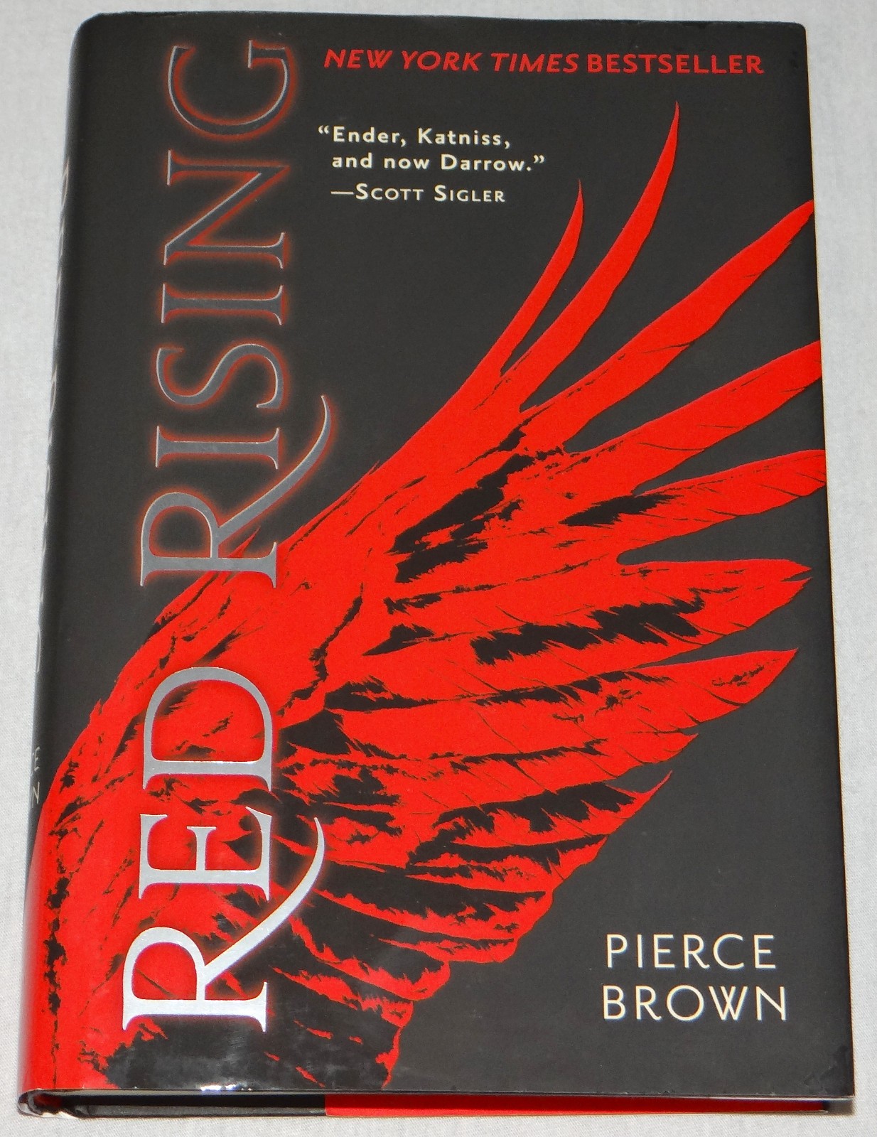 Pierce Brown, Red Rising, Book 1, Hardcover Edition 18th Print Very Good (+)