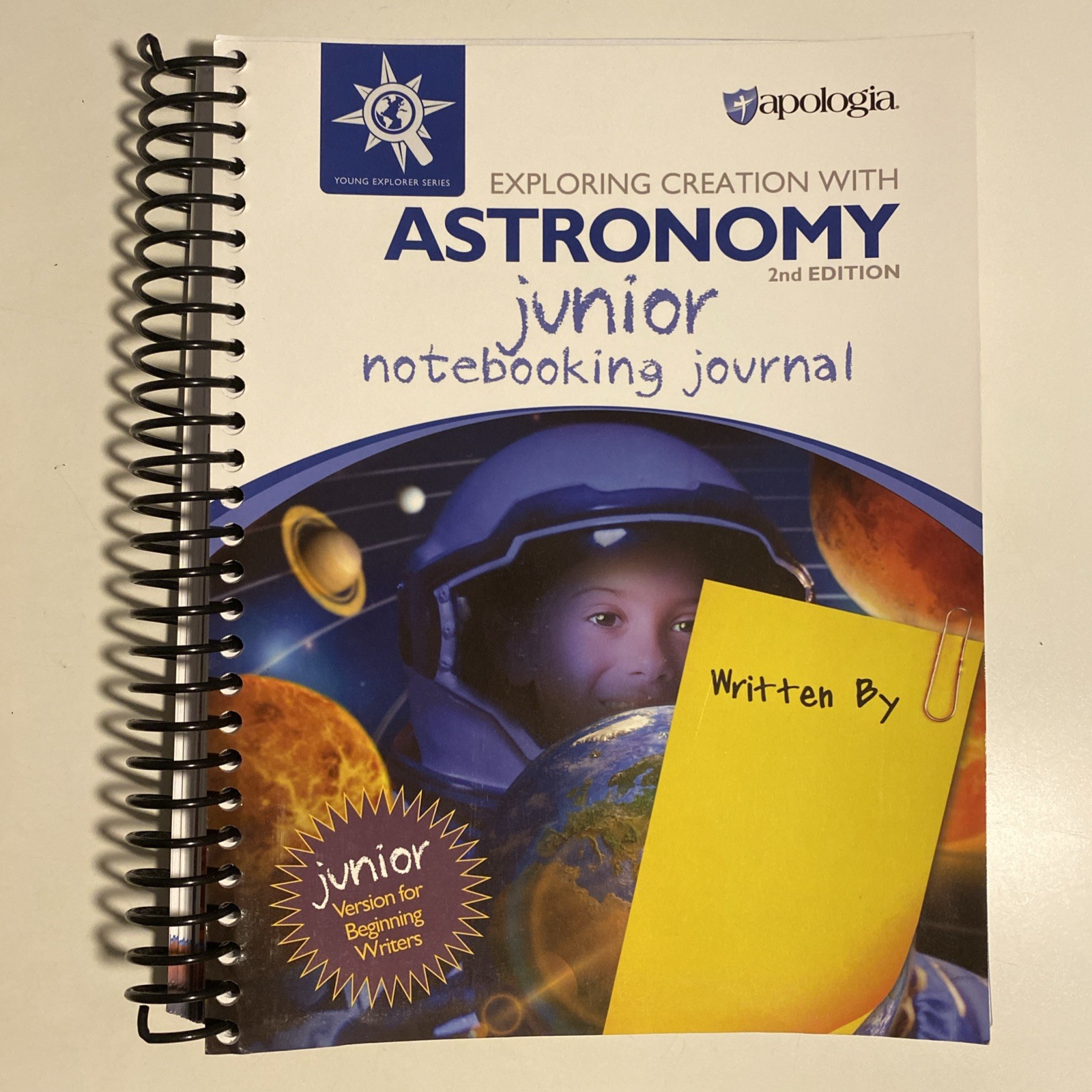 Apologia Astronomy 2nd Edition, Junior Notebooking Journal Spiral bound