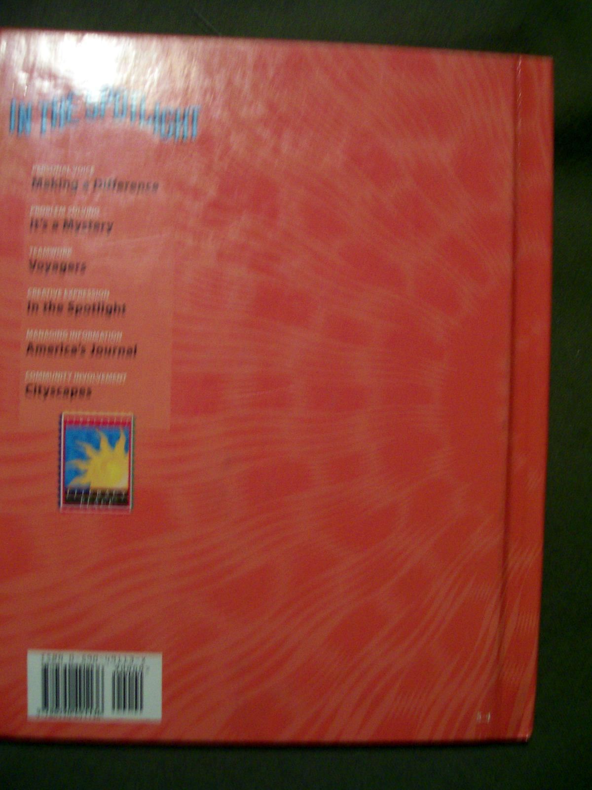 Scholastic Literacy Source Book 5th Grade 5.4 in the Spotlight (1996, Hardcover)