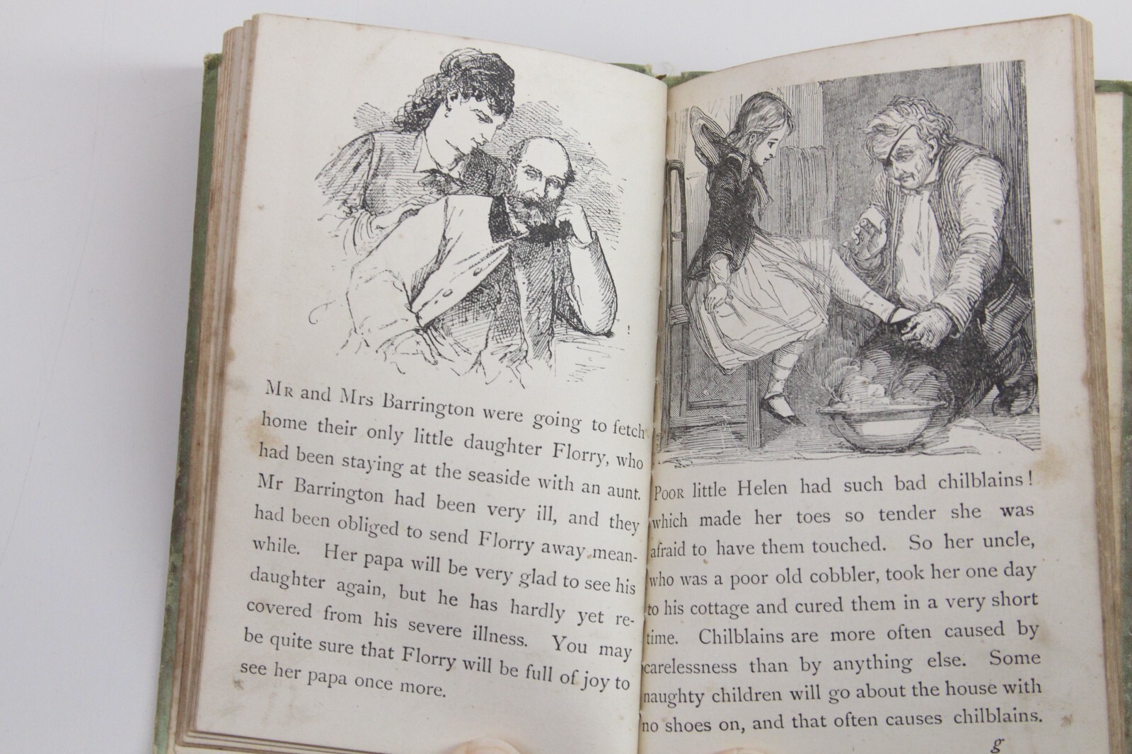 Bright Pictures For Roguish Eyes With Pretty Stories 1885 HC 6″ x 4″ x .25″