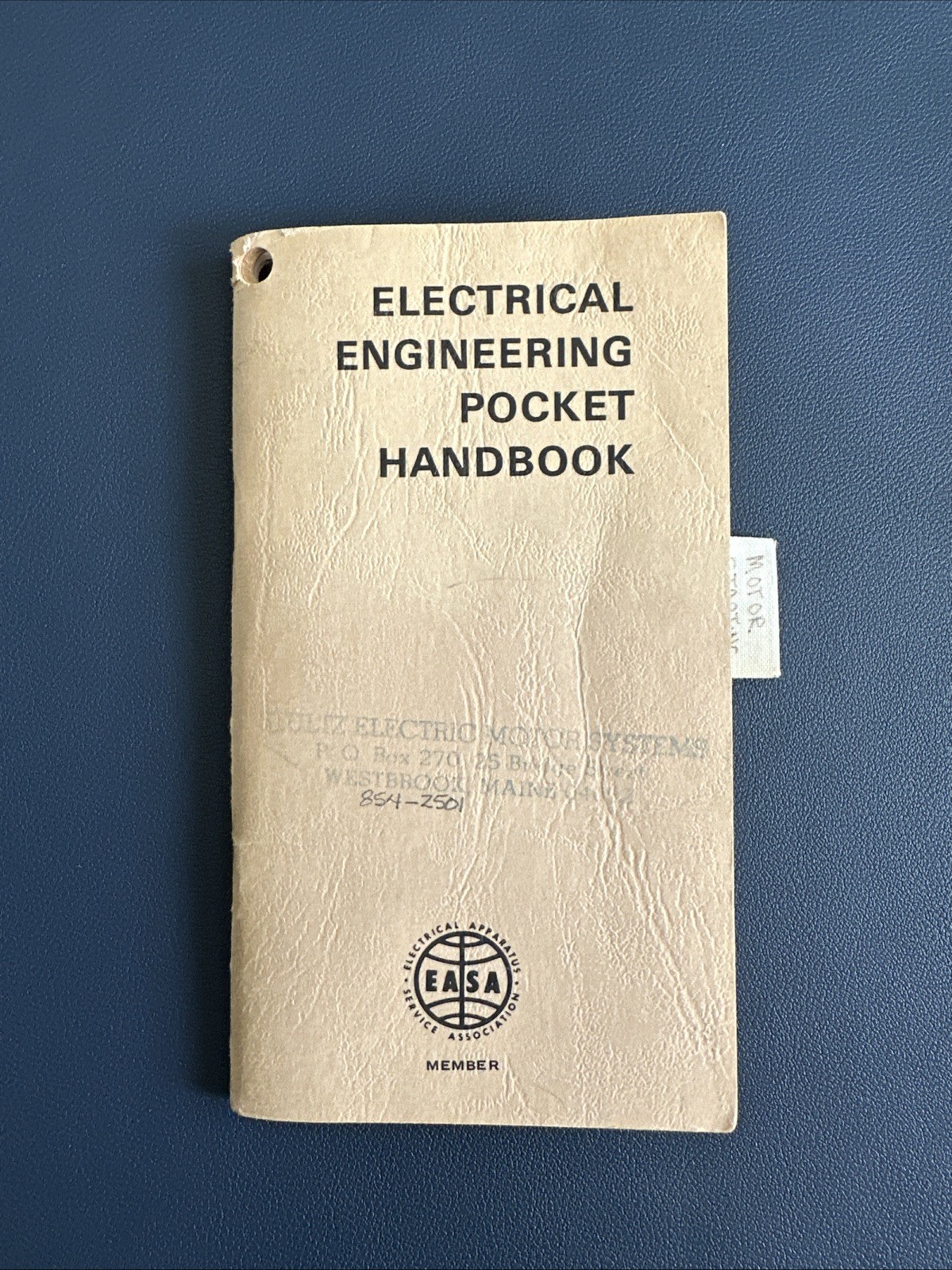 Vintage EASA 1982 Electrical Engineering Pocket Handbook