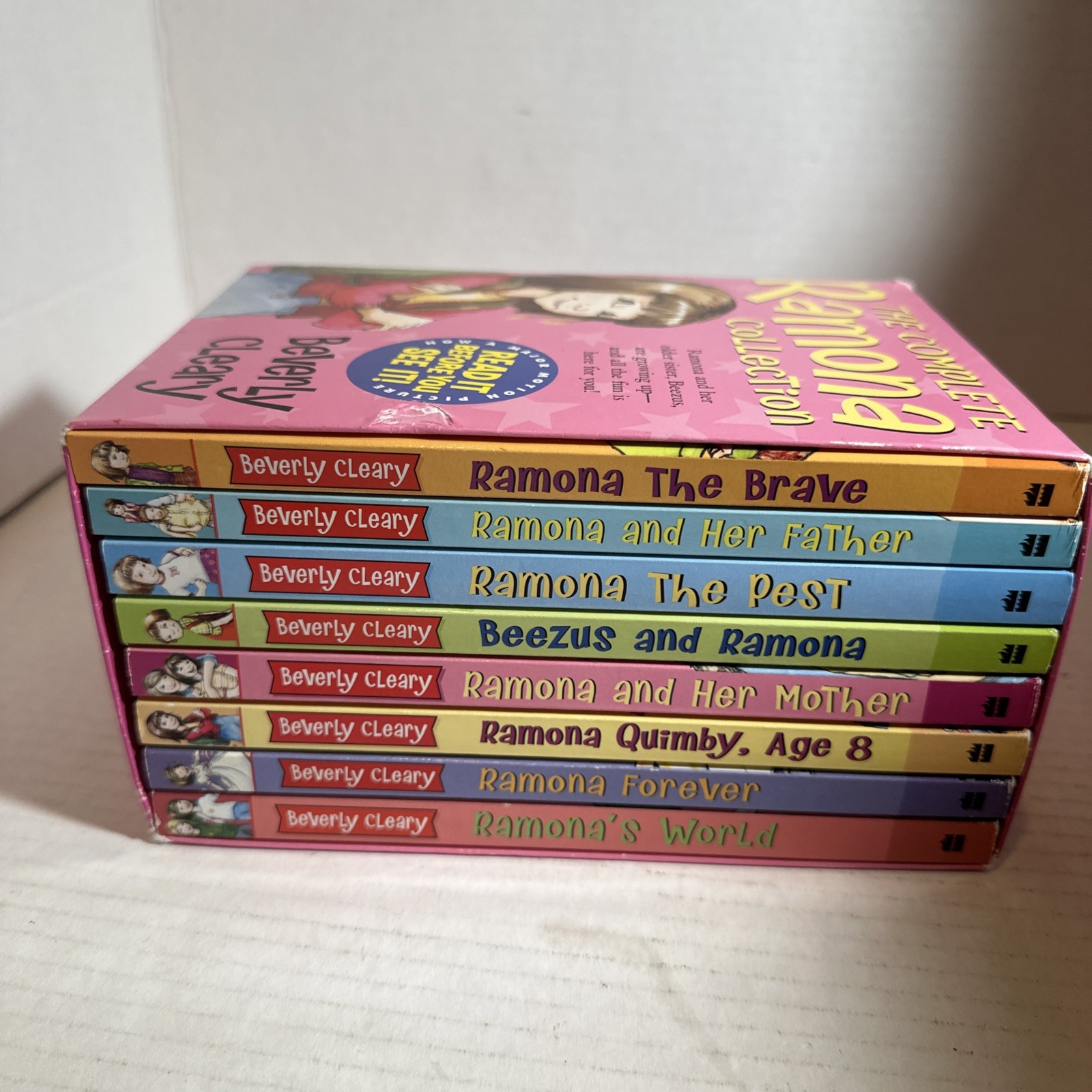 The Complete Ramona Collection By Beverly Cleary 8 Volume Box Set