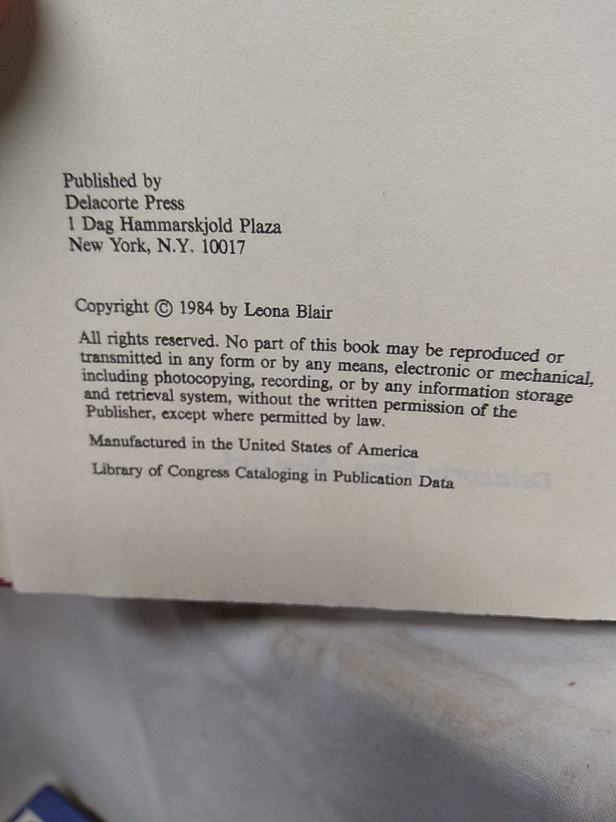 With This Ring by Leona Blair Delecorte Press 1984 435 pages Romance Novel