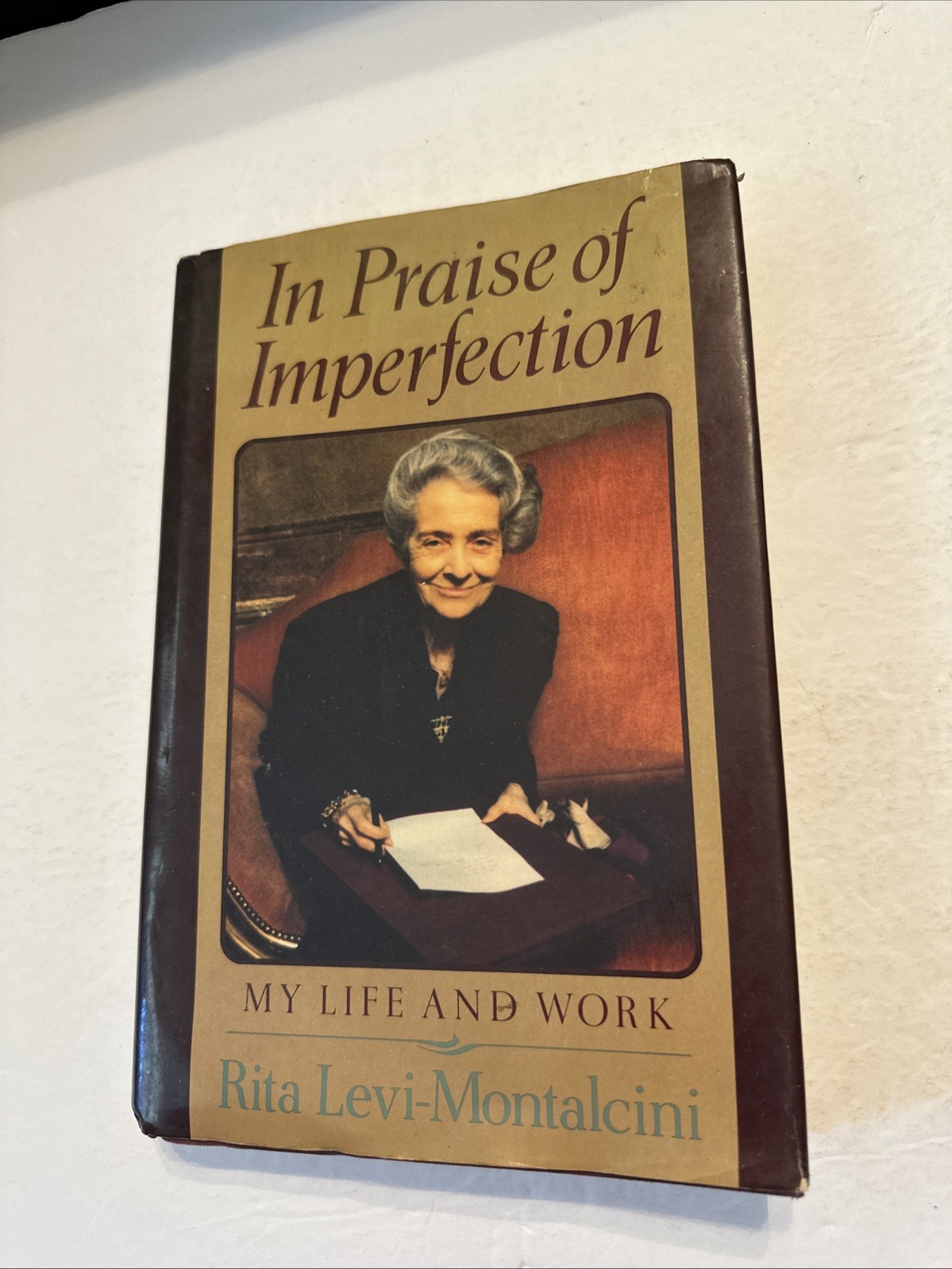 In Praise of Imperfection: My Life and Work 1988 Rita Levi-Montalcini Hardcover