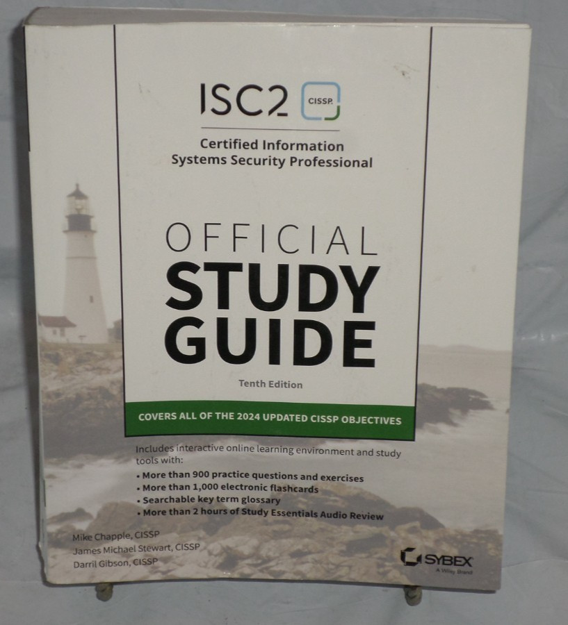 Isc2 Cissp Certified Information- Acceptable condition/has moderate water damage