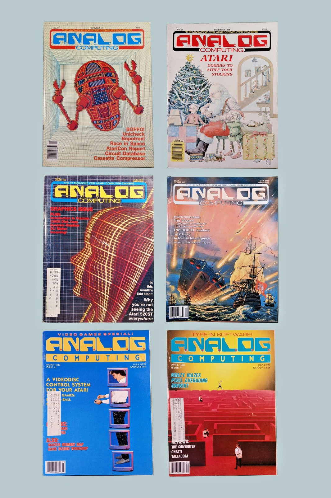 ANALOG Computing Magazines #14 #23 #24 #25 #36 #37 #38 #58 #59 #69 70 71 U-PICK