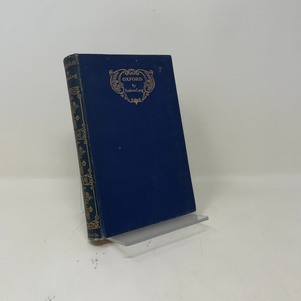 Oxford by Andrew Lang, M.A. HC First Edition Very Good 1906