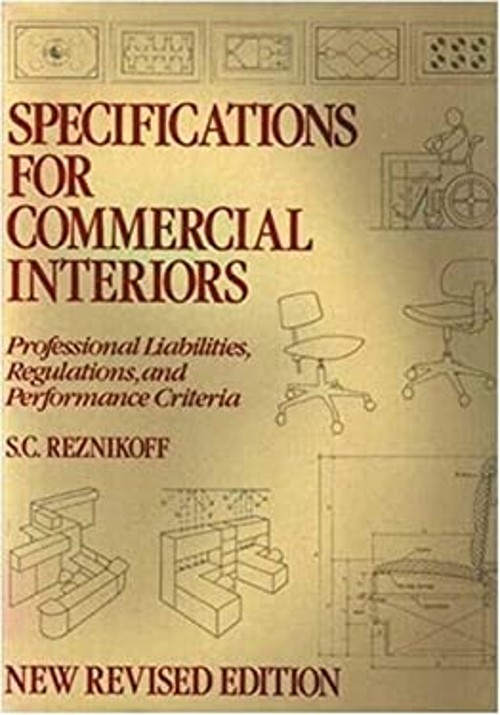 Specifications for Commercial Interiors Hardcover S. C. Reznikoff