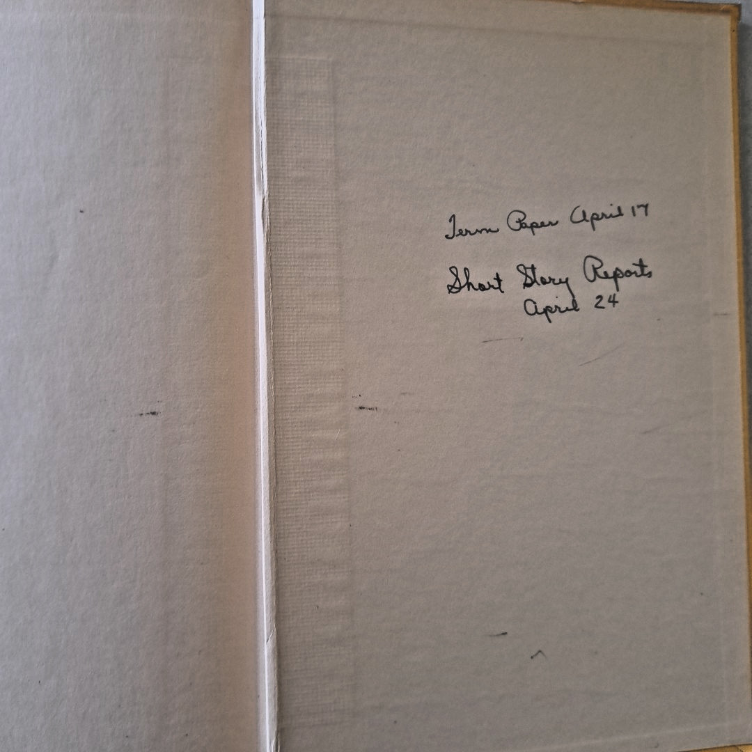 Writing From Observation, George Peck💥1951 HC Harcourt Brace & Co 544 Pages