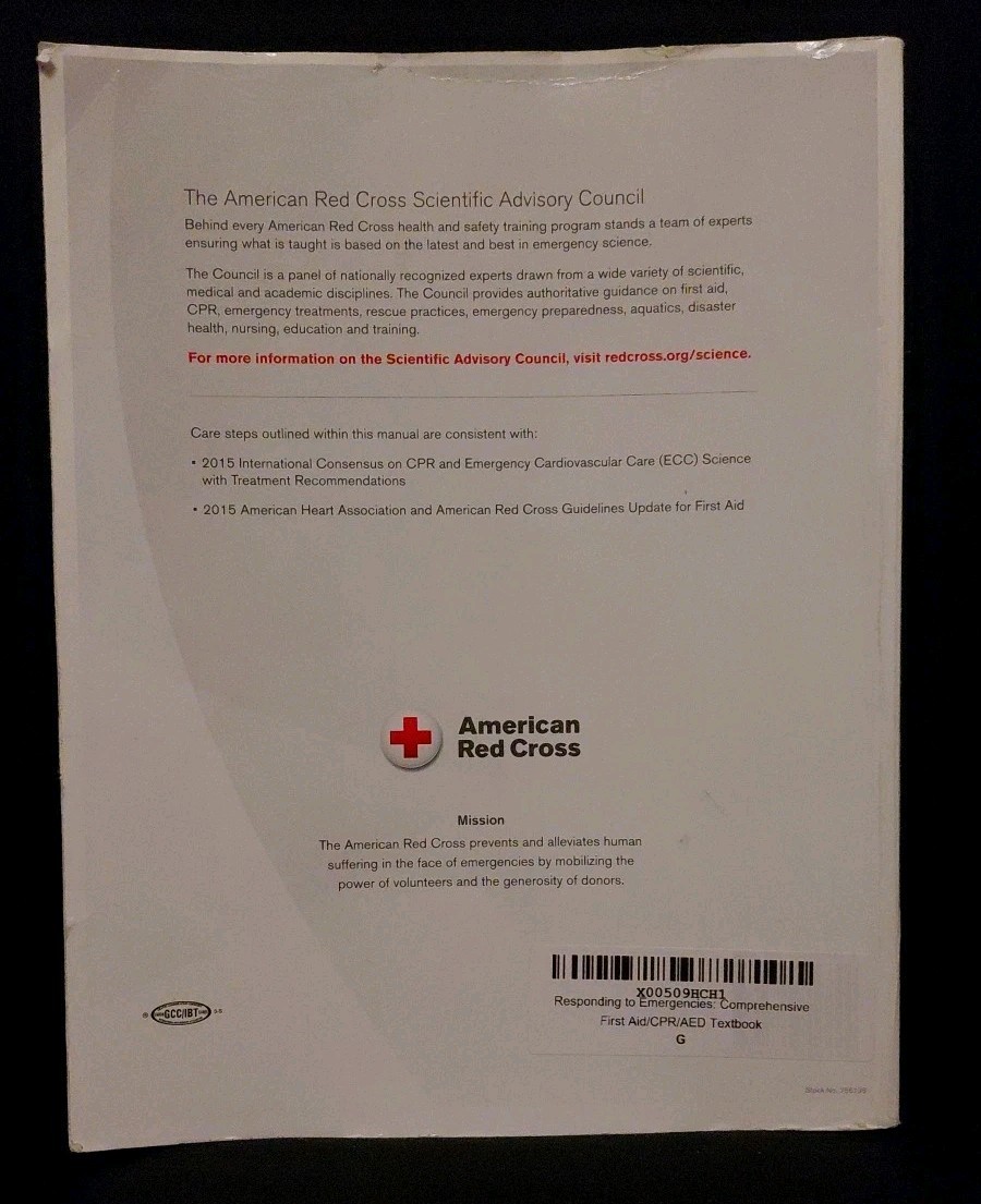 Responding to Emergencies: Comprehensive First Aid/CPR/AED