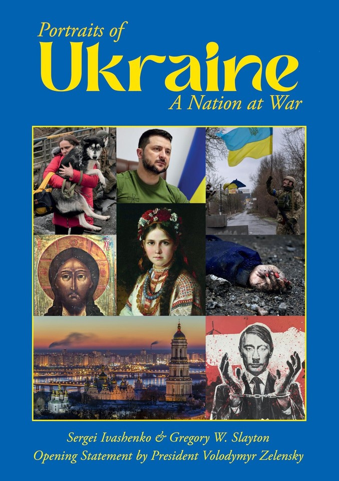 Portraits of Ukraine A Nation At War new, sealed 2024 history picture book rare