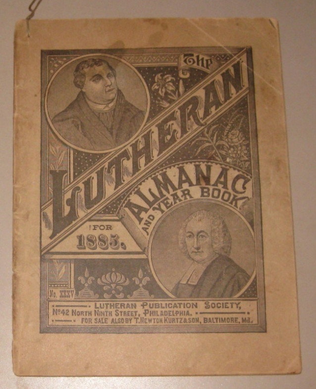 The Lutheran Almanac and Year Book for 1885