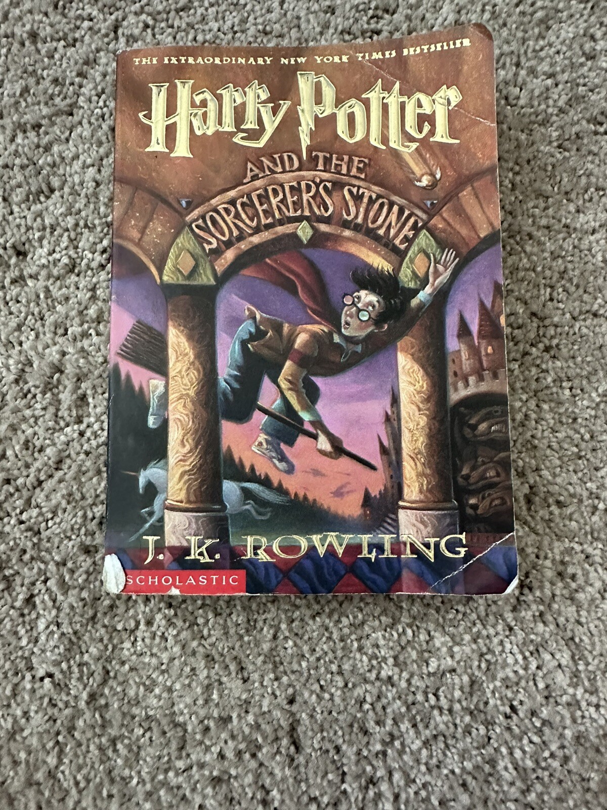 Harry Potter and the Sorcerers Stone – Paperback By Rowling, JK Acceptable
