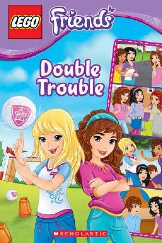 Lego Friends: Double Trouble (Comic Reader #3) – Paperback – GOOD