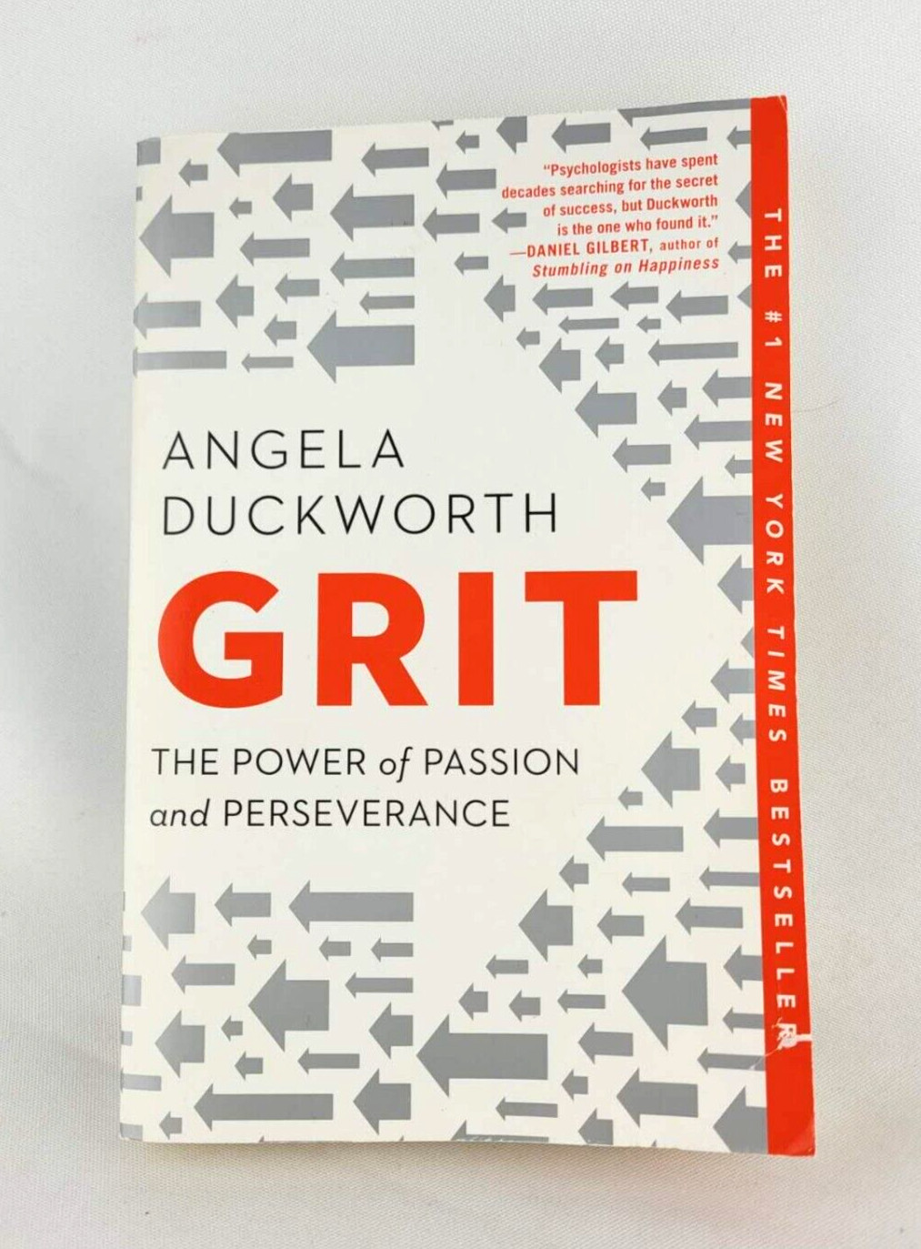 GRIT: THE POWER OF PASSION AND PERSEVERANCE by Angela Duckworth Paperback
