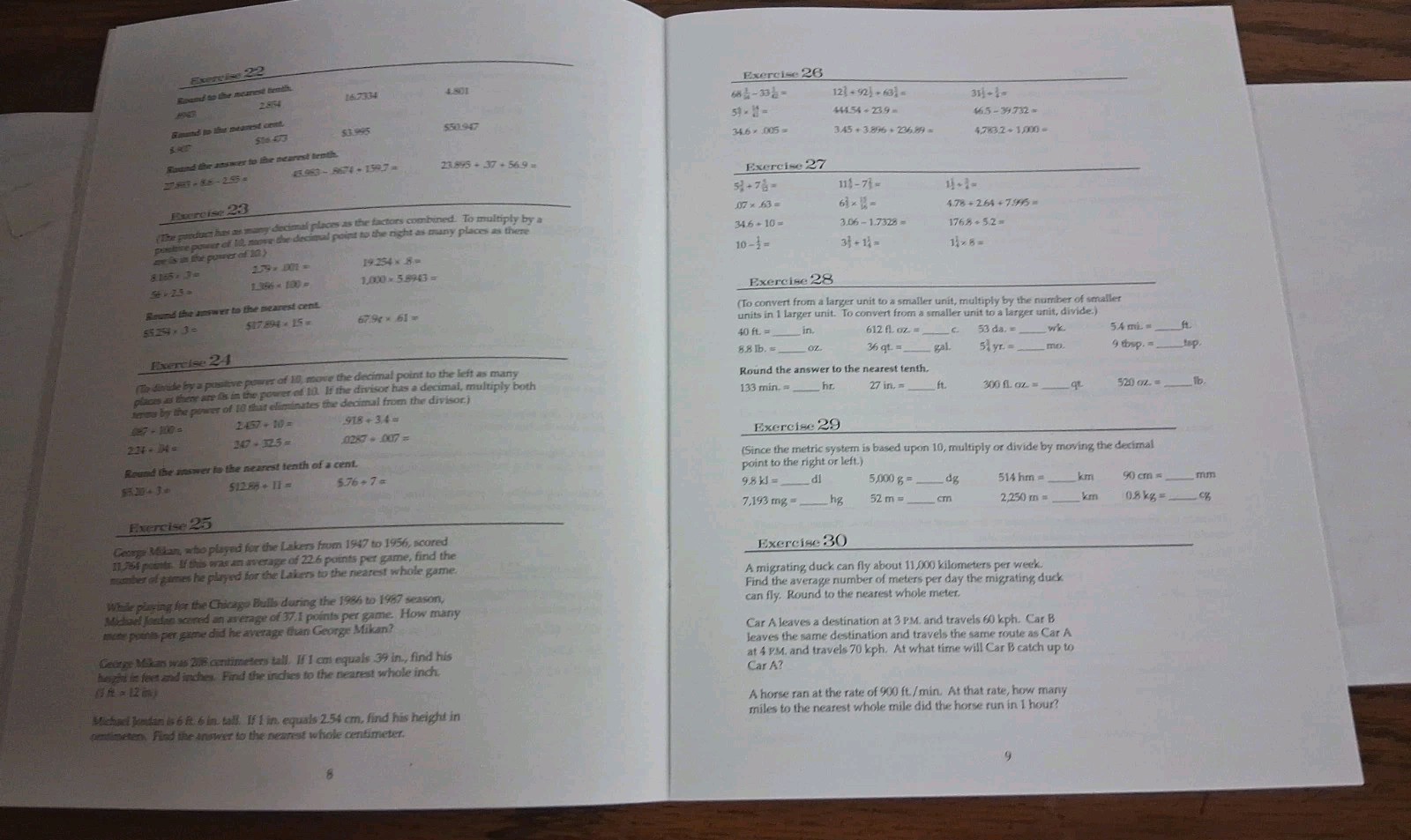 3 New Books(Only) Plane Geometry. Tests/Quiz/Veto & Student Practice Exereises.