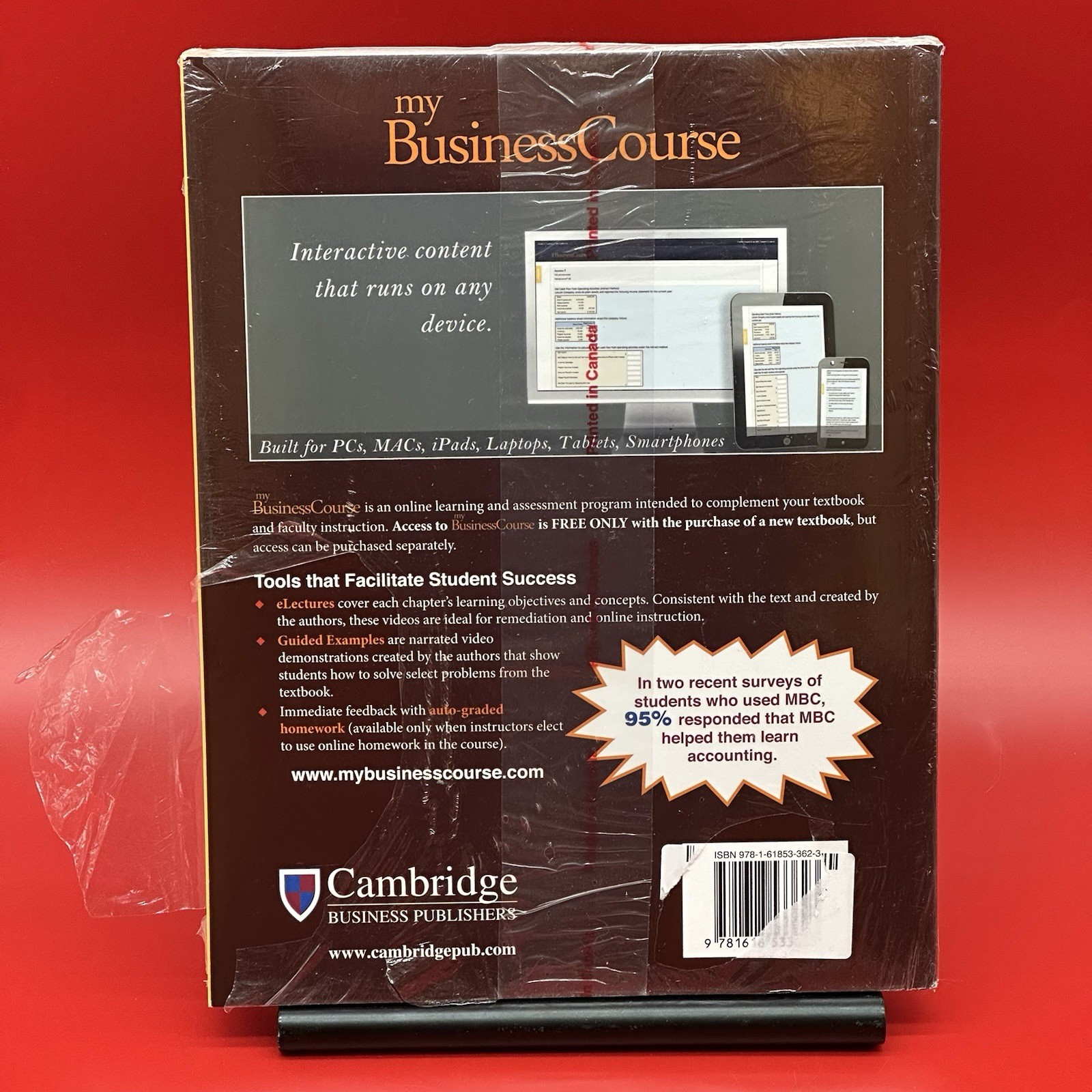 Managerial Accounting Ninth Edition (Paperback, Cambridge Business) – Torn Seal!
