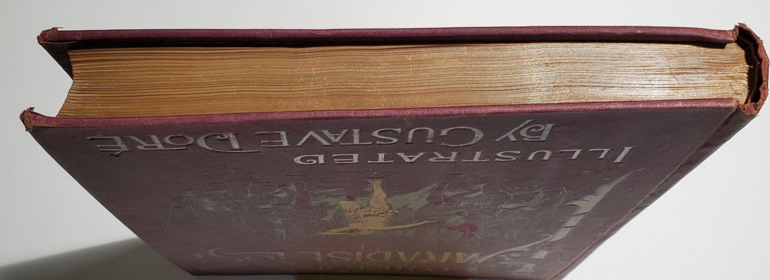 Milton’s Paradise Lost illustrated M. Gustave Dore, antique book