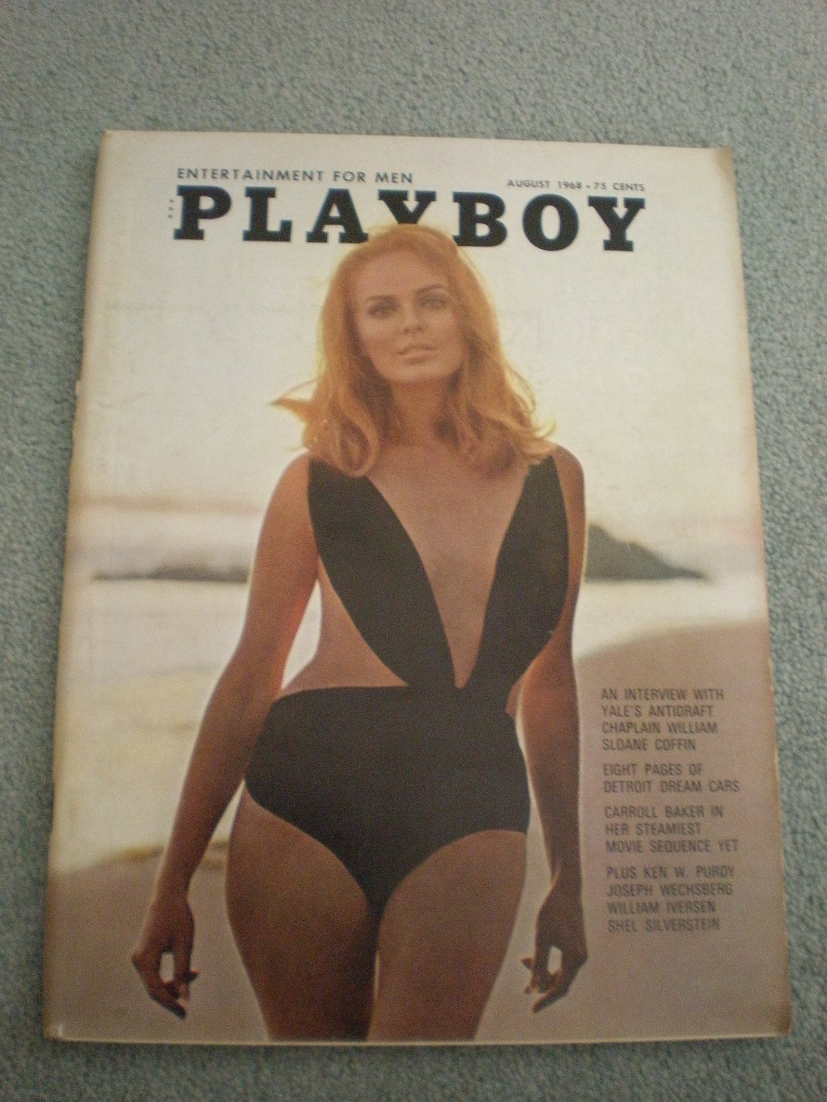 Playboy Magazine August 1968
