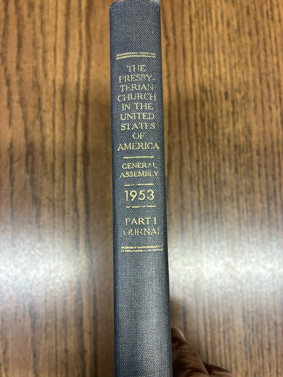 The Presbyterian Church In The United States General Assembly 1953 Pt. 1 Journal