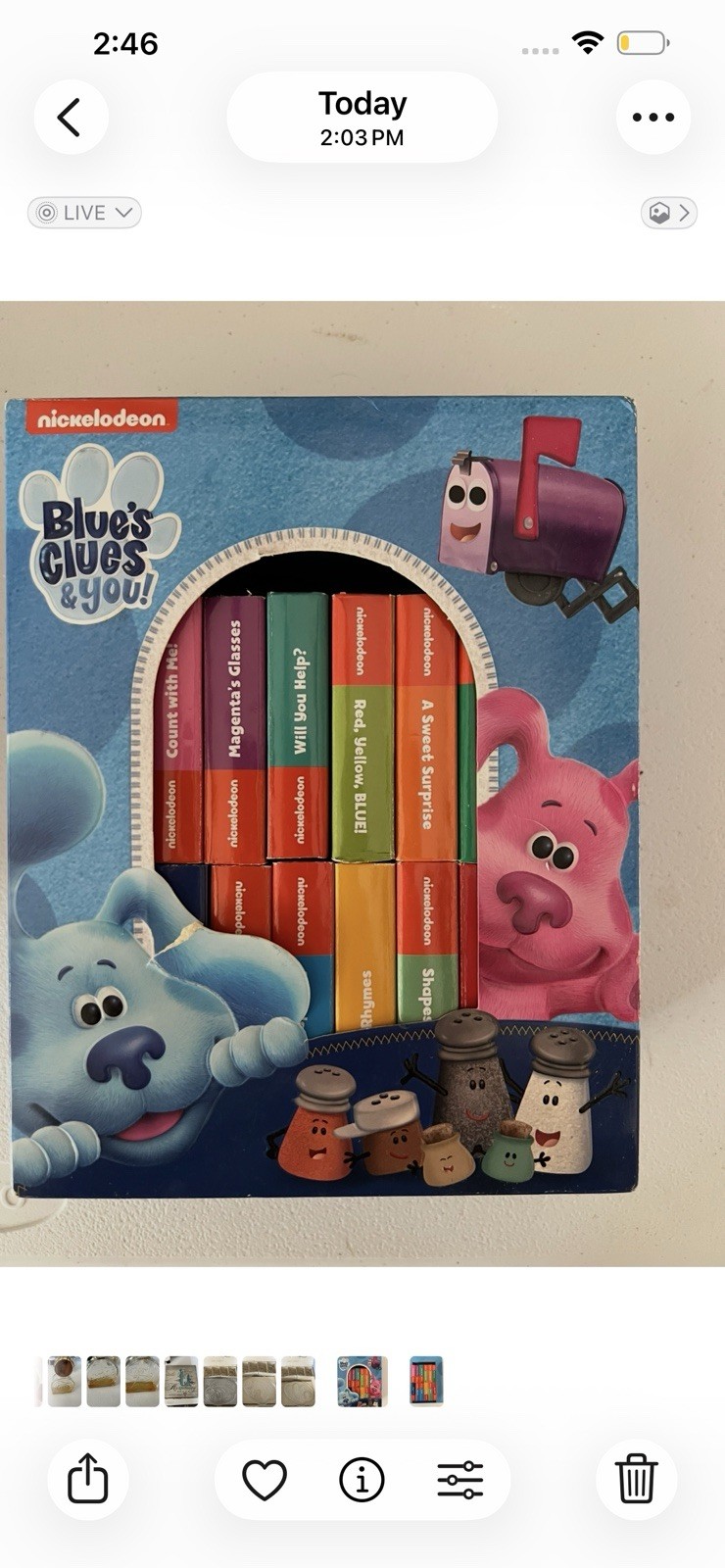Nickelodeon Blue’s Clues and You! [12 Board Books]