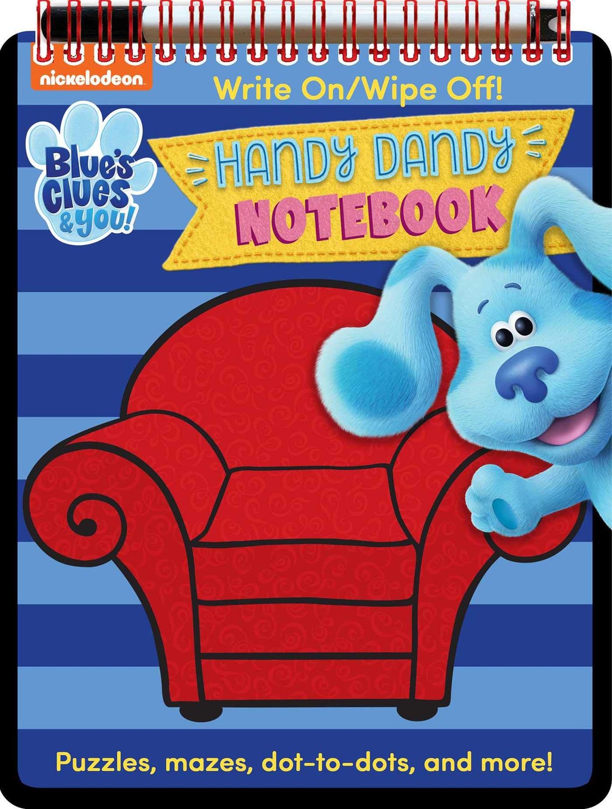 Nickelodeon Blue’s Clues & You!: Handy Dandy Notebook (Write and Wipe)