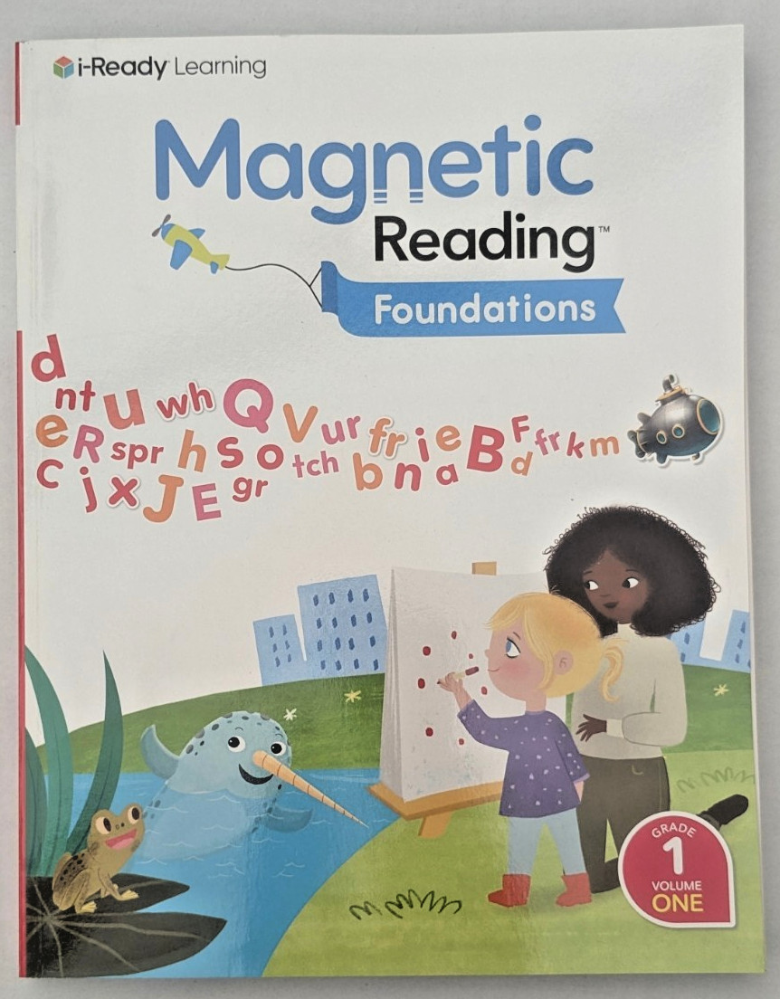 (set) I-Ready Learning Magnetic Reading Foundations Grade 1 V.1 and V.2