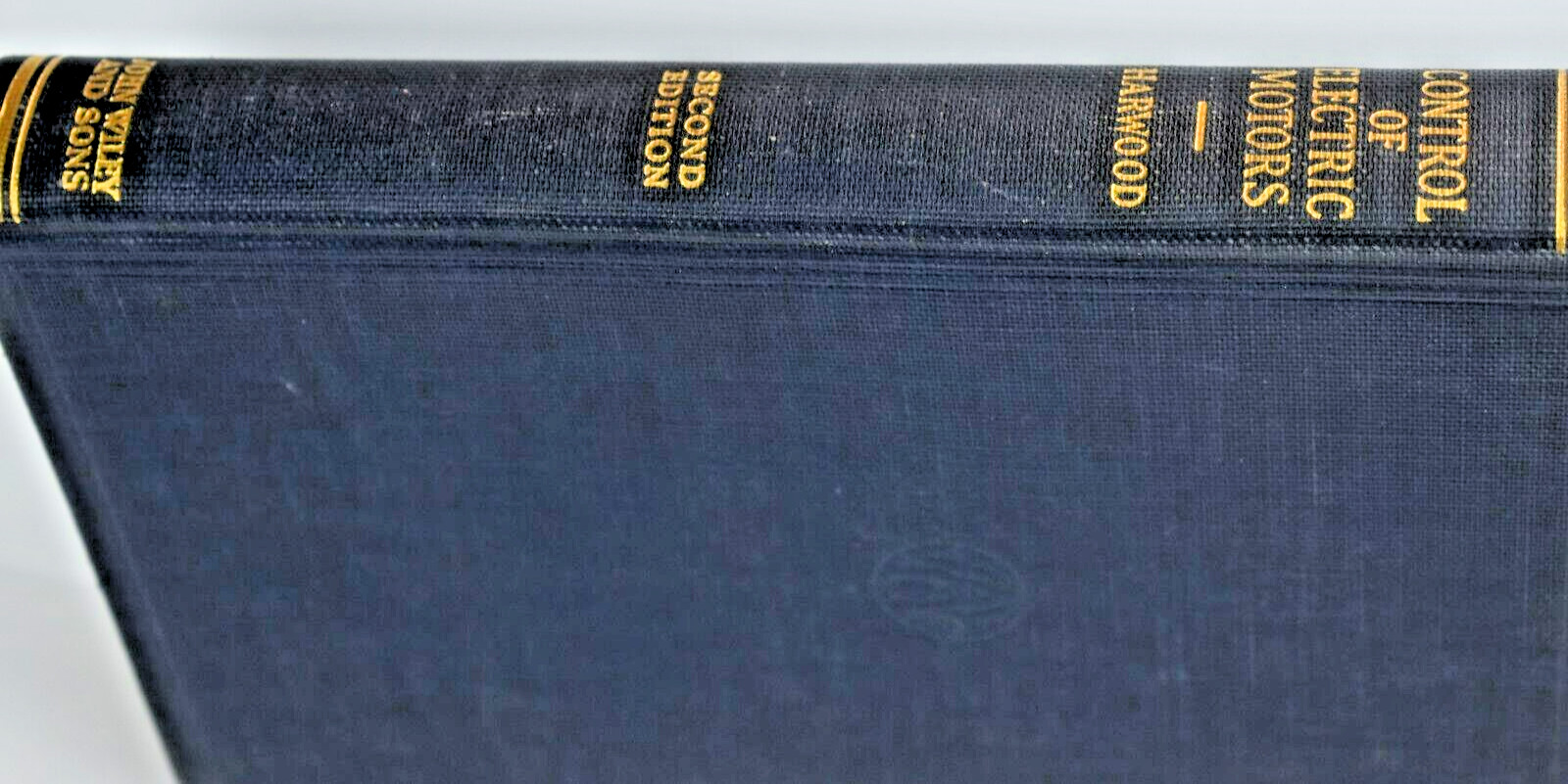 Control Of Electric Motors Paisley B. Harwood 1948 John Wiley & Sons Illustr HC
