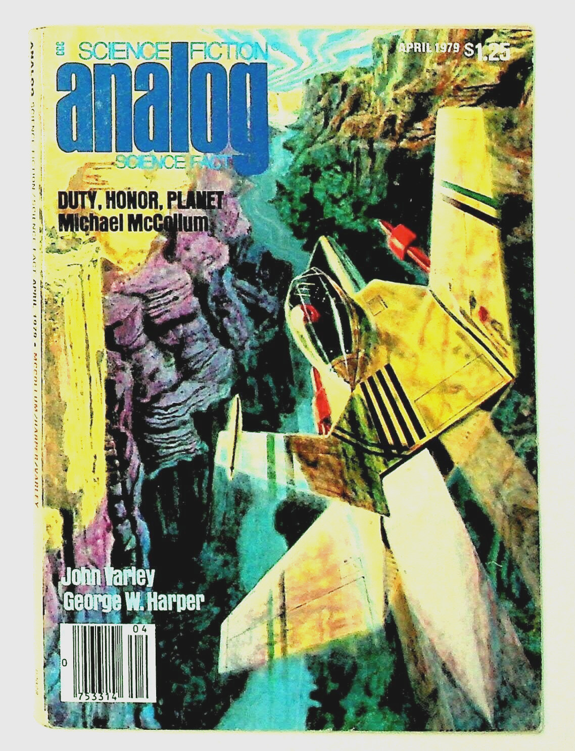 Analog Science Fiction and Fact April 1979 Michael McCollum John Varley