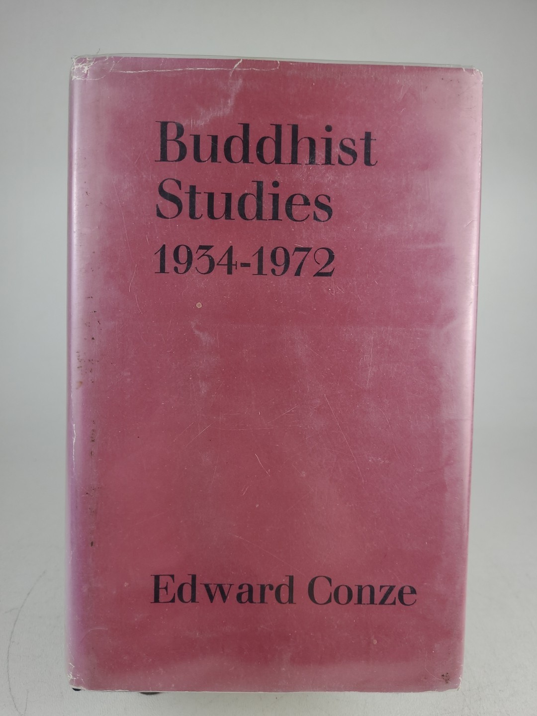 Buddhist Studies 1934-1972 by Edward Conze 1967 Ex-Libris HC/DJ