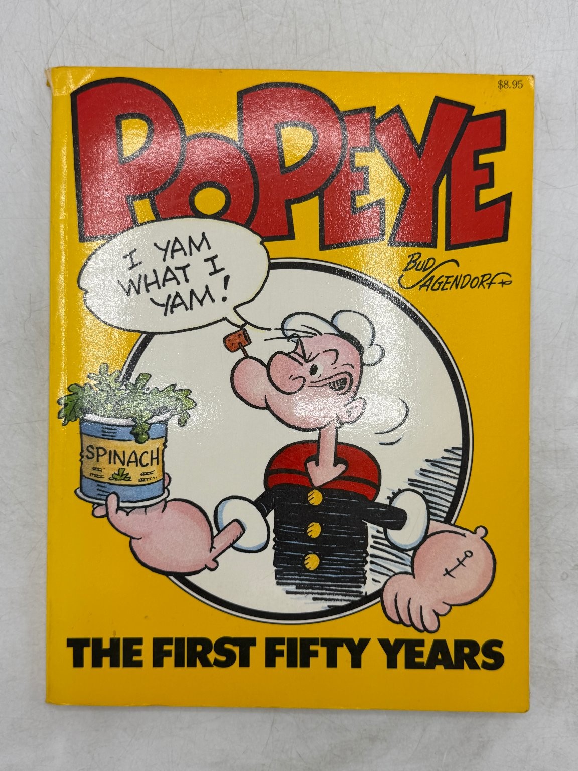 Popeye The First Fifty Years Bud Sagendorf 1979 First Printing Workman Comics