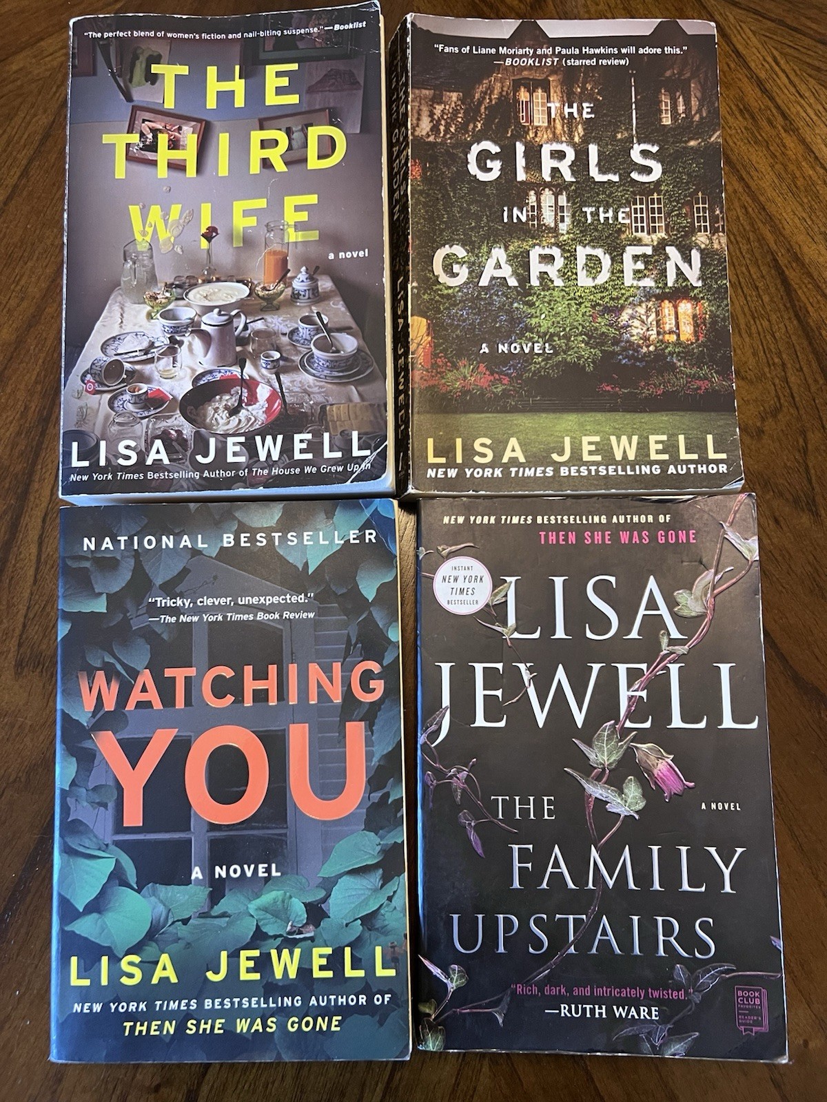 Lisa Jewell Lot Of 4 Paperback Books Psychological Thriller Suspense Mystery