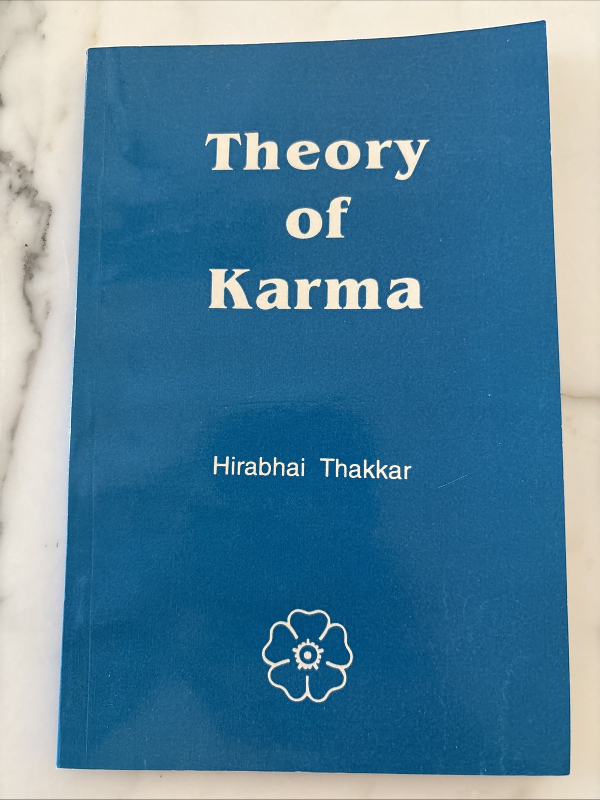 THEORY OF KARMA Hirabhai Thakkar 1992 PB Reprint India Ahmedabad English