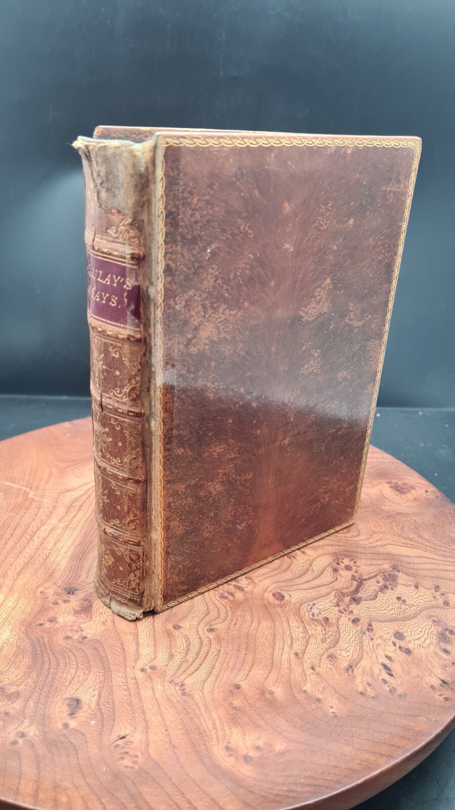 Critical and Historical Essays by Lord Macaulay – 1877 – Longmans Green & Co