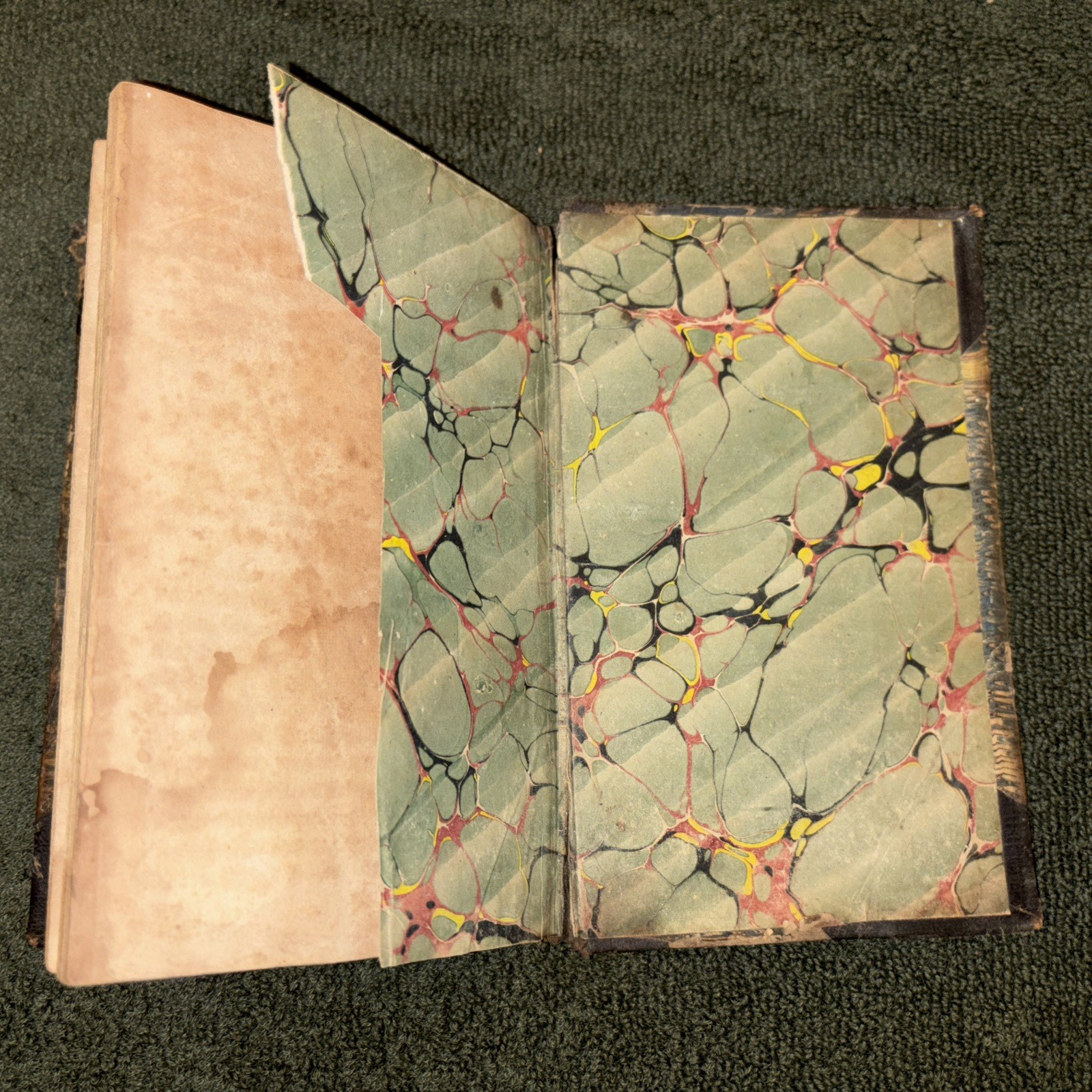 Antique 1818 Book: Liturgie oder Kirchen-Agende ~6.6″ x ~4.25″ x ~0.5″ in German