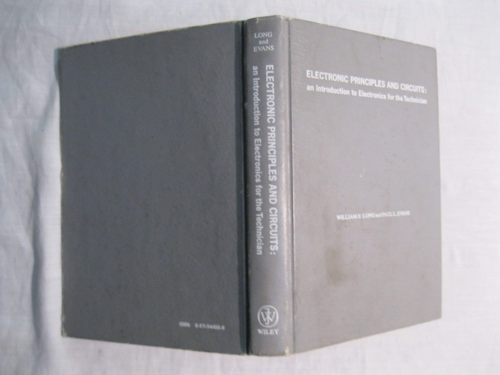 Electronic Principles and Circuits by Long & Evans 1974 Illustrated Textbook