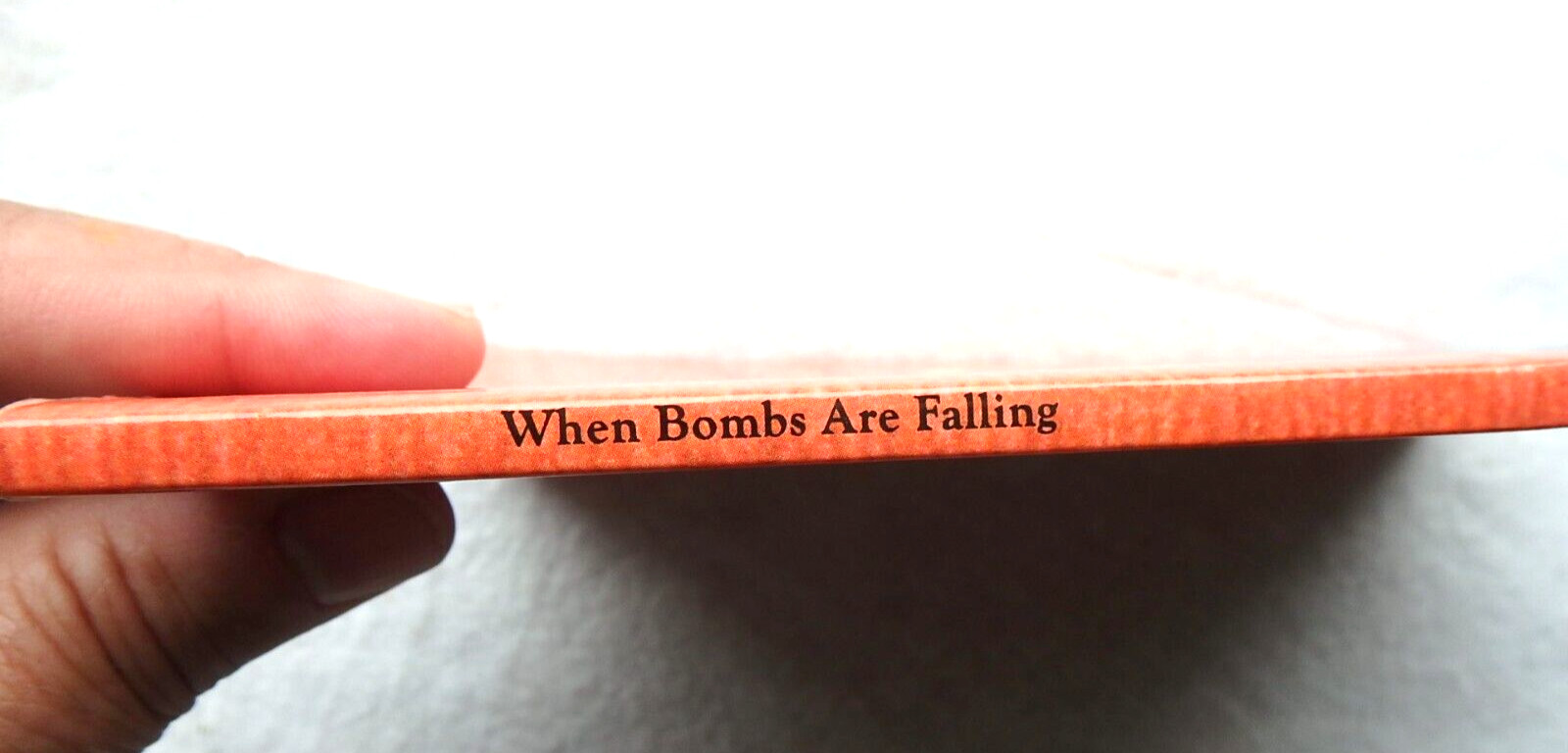 Rare – When Bombs Are Falling, by Joseph Proctor, Paragon Publishing, 2012, Exc.