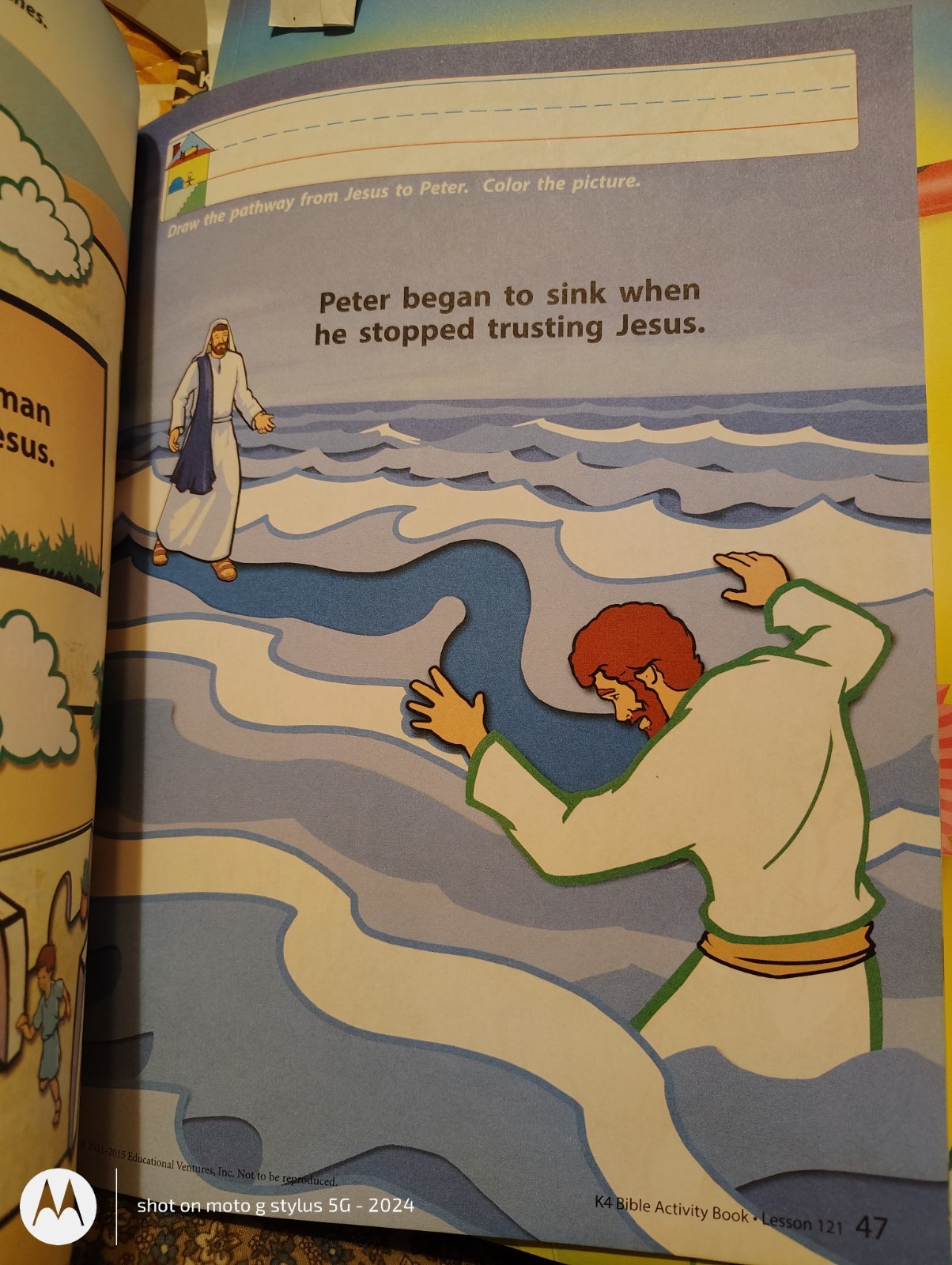 Abeka K4 Bible Activity Book NEW 2nd Edition