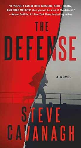 The Defense: A Novel (Eddie Flynn, 1) – Paperback, by Cavanagh Steve – Very Good