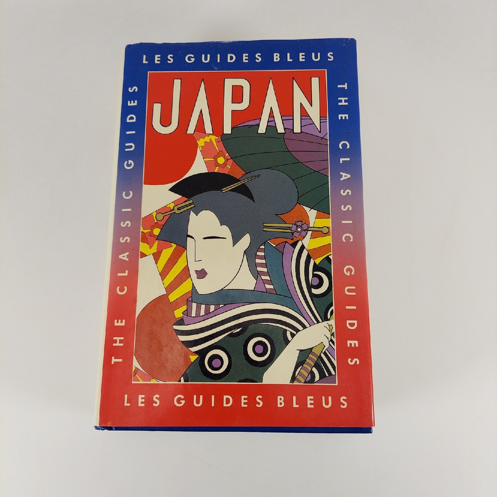 Les Guides Bleus Japan by Prentice-Hall Staff 1st American Ed HCDJ 1989