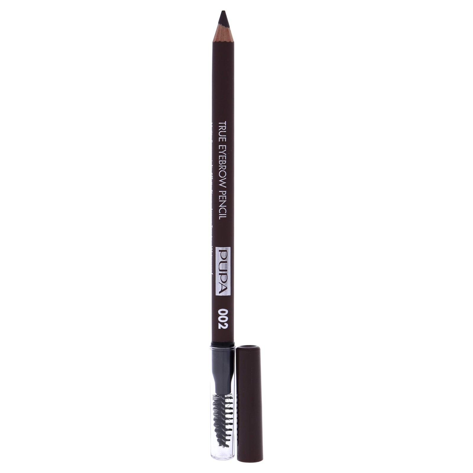 Pupa Milano True Eyebrow Pencil – Total 0.04 Ounce (Pack of 1), 002 Brown