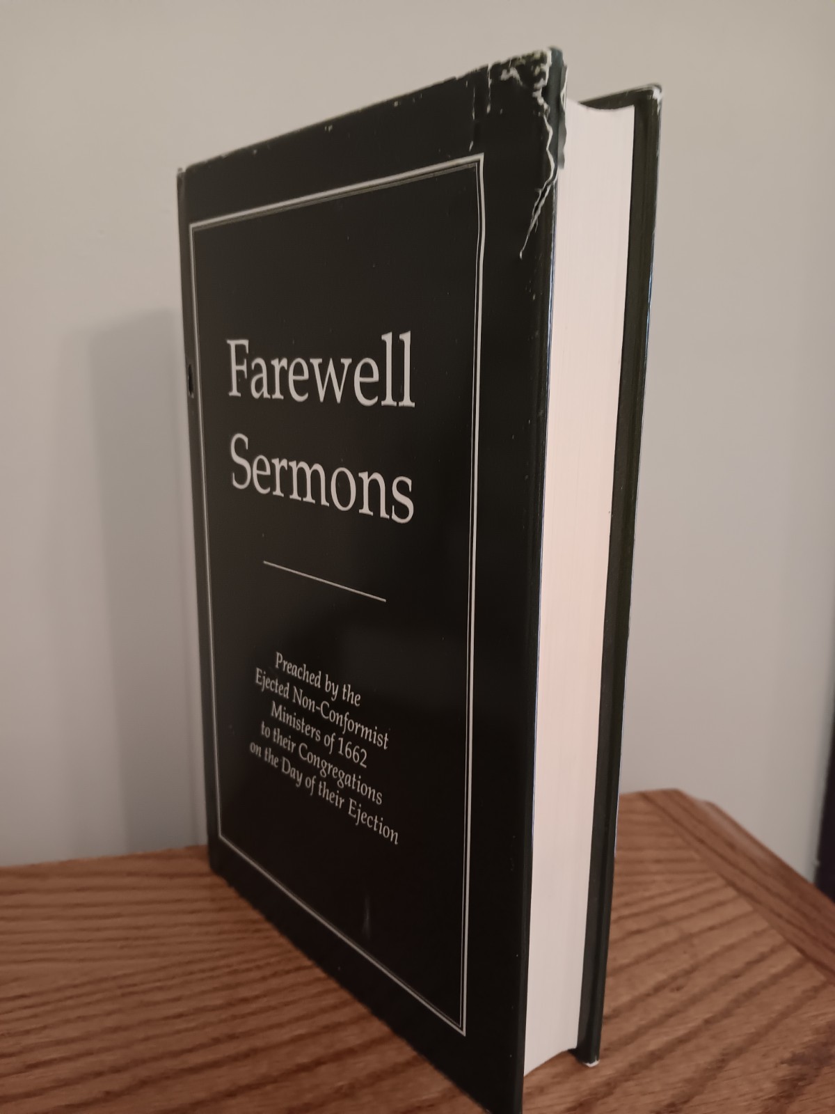 Farewell Sermons Soli Deo Gloria Rare
