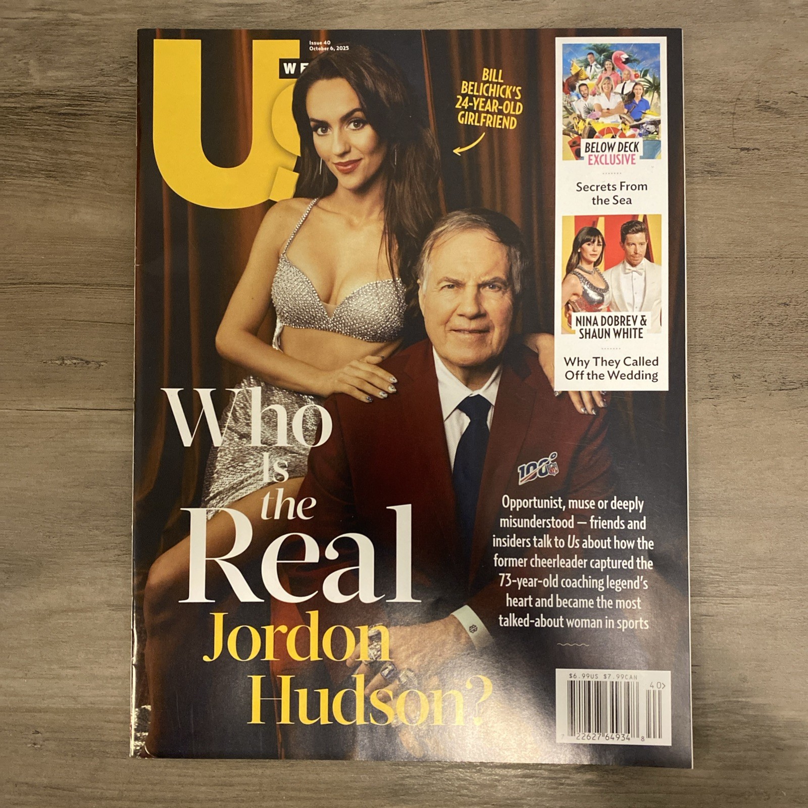Us Weekly October 6 2025 Magazine Book Issue 40 – (Bill Belichick Cover)