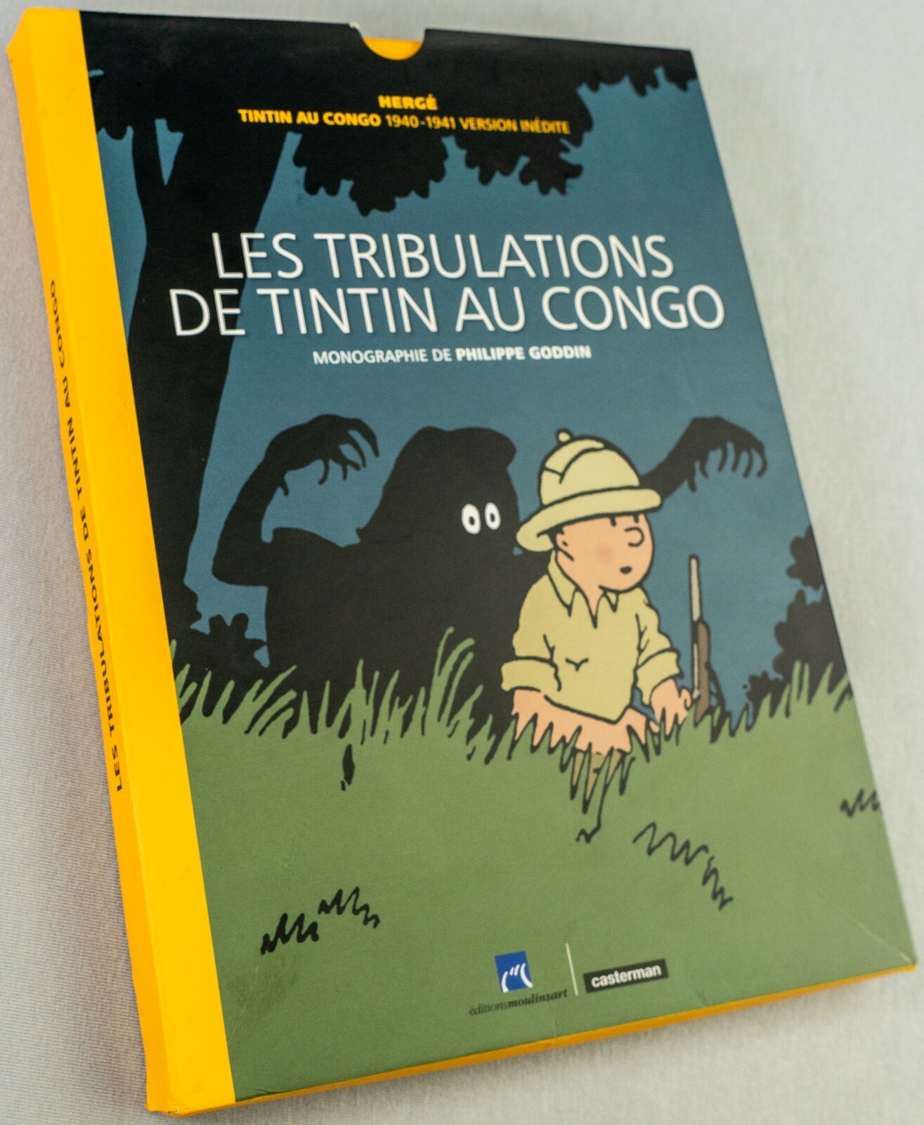 Les Tribulations De Tintin Au Congo: Casterman 2018 HB Editions ML Book Herge