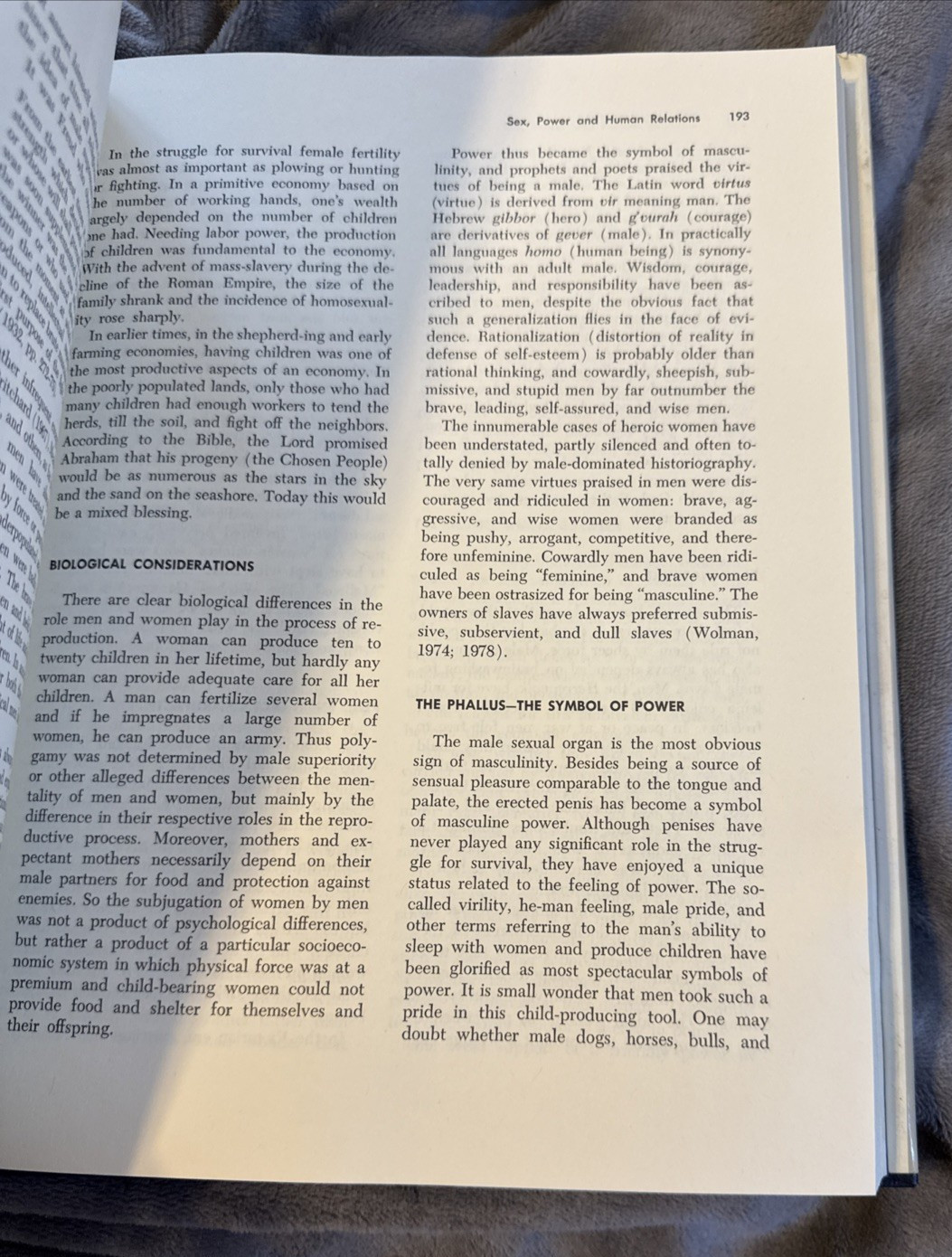 HANDBOOK OF HUMAN SEXUALITY HARDCOVER 1980 365 PAGES JOHN MONEY BENJAMIN WOLMAN