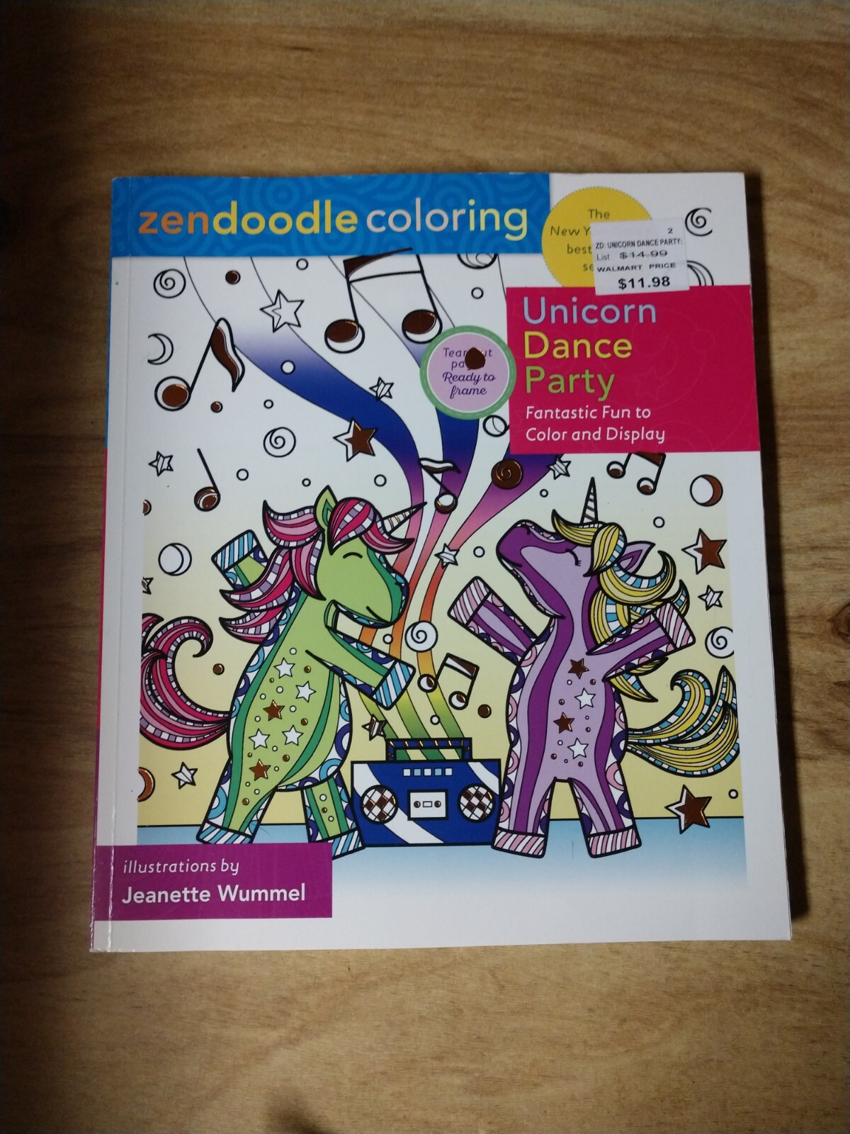 Zendoodle Coloring: Unicorn Dance Party: Fantastic Fun To Color & Display