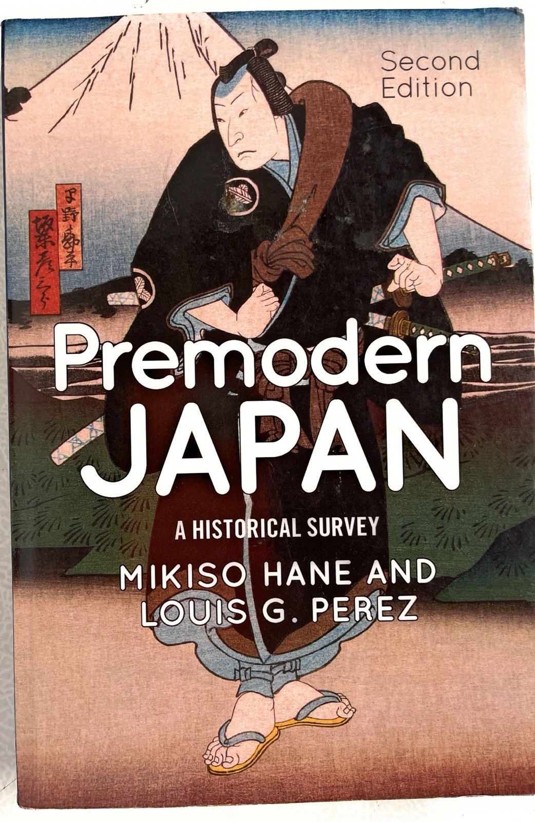 Premodern Japan : A Historical Survey (2015 tpb VG) Hane & Perez